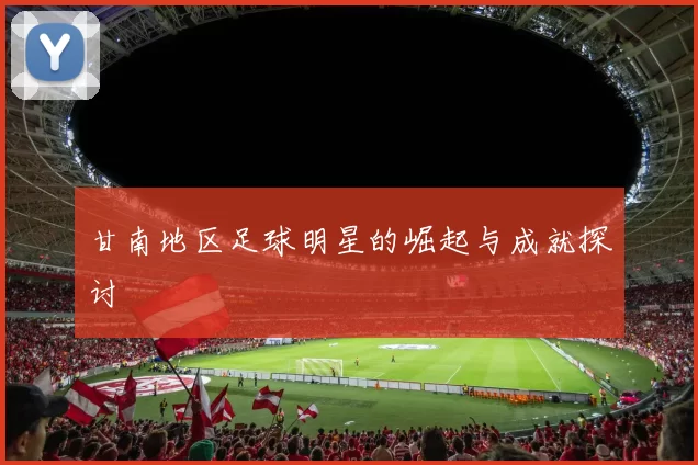 甘南地区足球明星的崛起与成就探讨