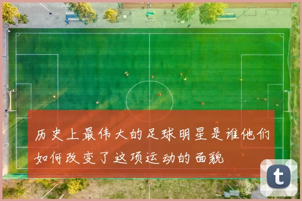 历史上最伟大的足球明星是谁他们如何改变了这项运动的面貌